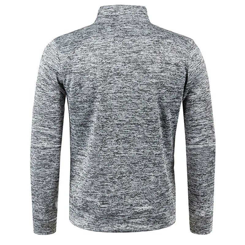 Turtleneck Sweater with Zipper | Thicker Sweater with Half Zipper