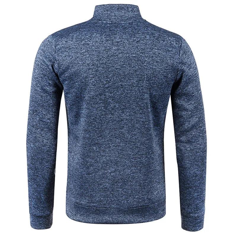Turtleneck Sweater with Zipper | Thicker Sweater with Half Zipper