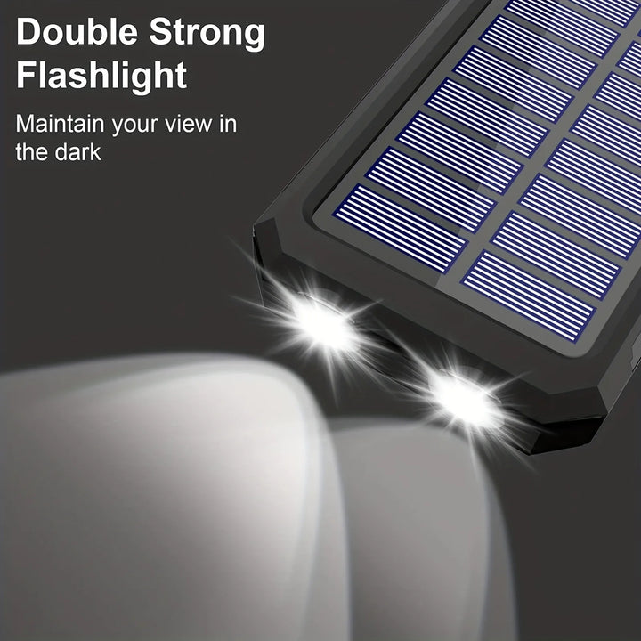 Power Flash | Tragbares, solarbetriebenes Gerät