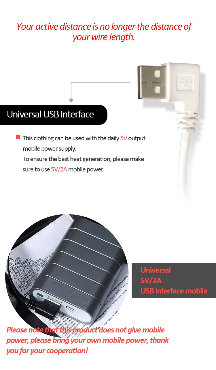 intelligenter Heizmantel | USB-Thermostat-Mantel