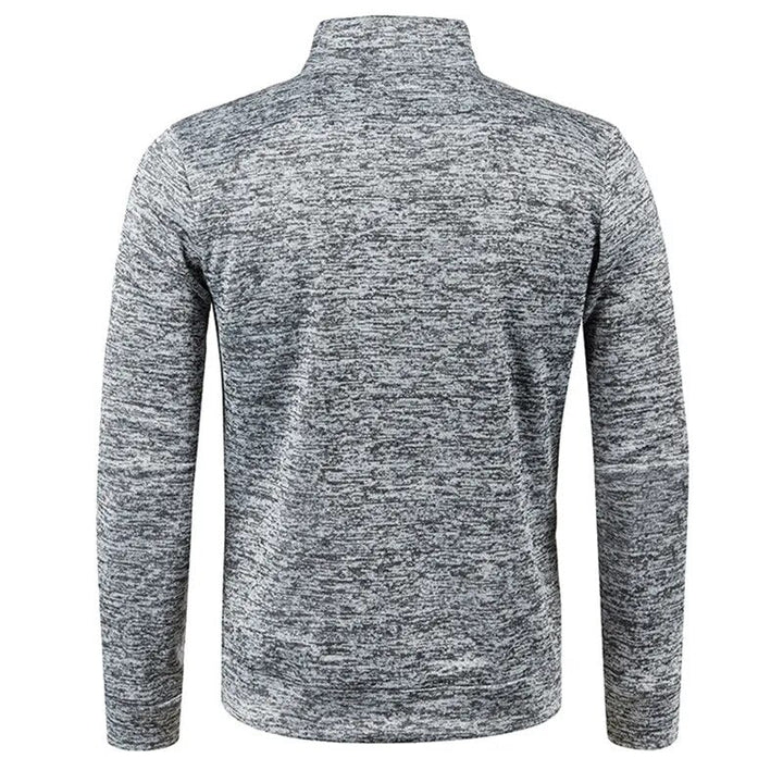 Turtleneck Sweater with Zipper | Thicker Sweater with Half Zipper