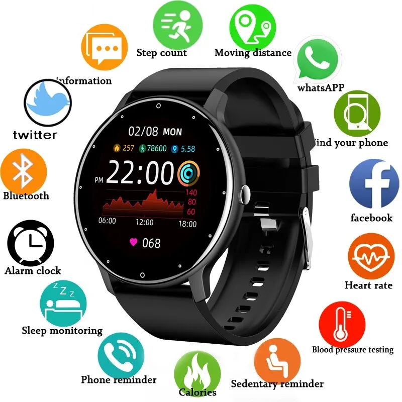 Sport Smartwatch | Verfolgen Sie Ihre Leistung überall und jederzeit!