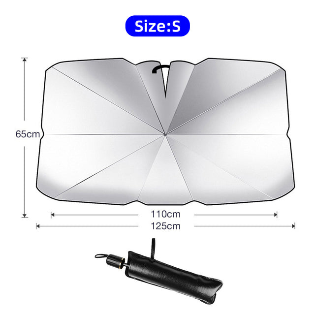 Walser | Foldable Car Windshield Sunshade Front