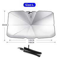 Walser | Foldable Car Windshield Sunshade Front