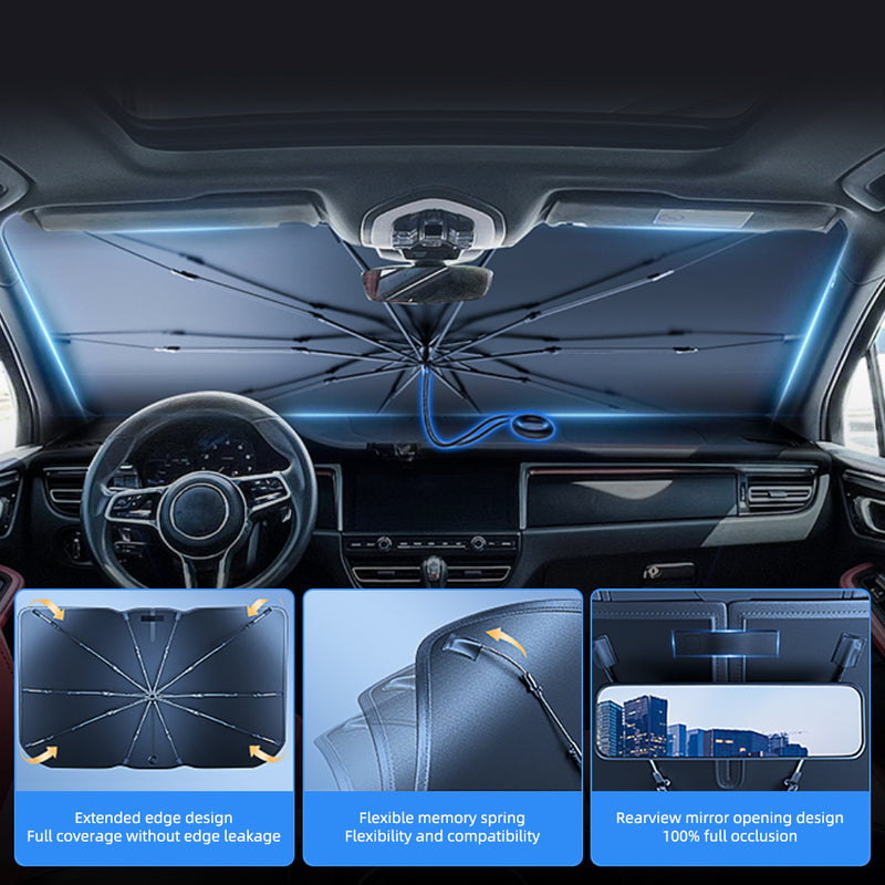 Walser | Foldable Car Windshield Sunshade Front