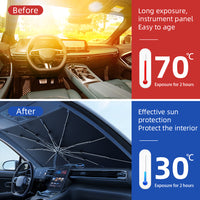 Walser | Foldable Car Windshield Sunshade Front