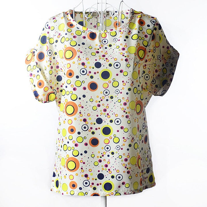 Klara Camisa de algodón para mujer | Una camiseta veraniega y alegre