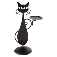 Candle Holder "Black Cat" | Add a Touch of Mysticism to Your Interior
