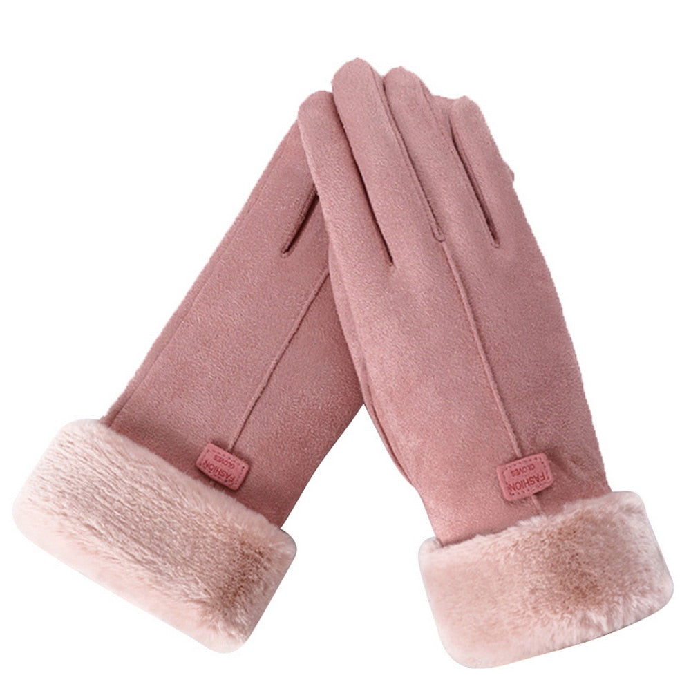 Coco Pelzige Handschuhe | Schöne warme Handschuhe