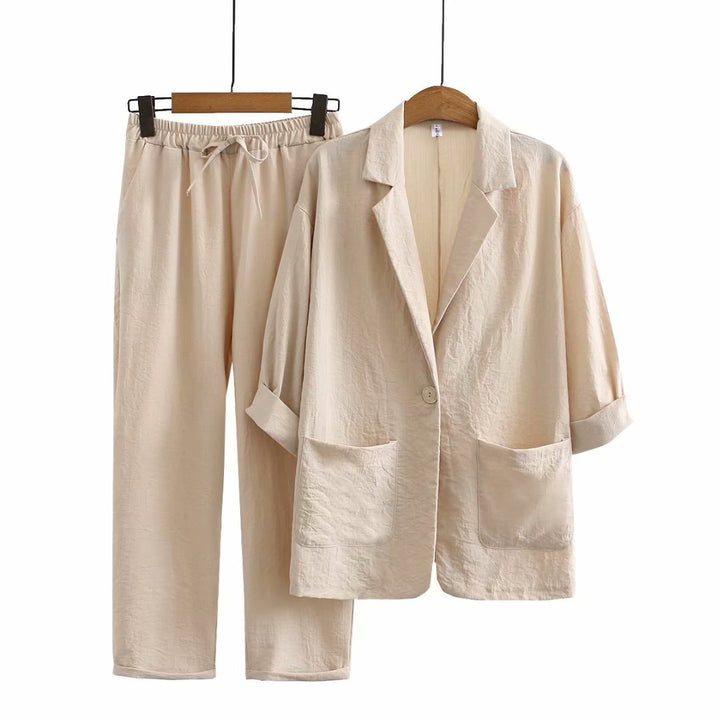 Liv Leinen Kombi-Set | Ein leichtes und sommerliches Bekleidungsset für Damen