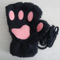 Guantes Kitty | Guantes sin dedos adorables