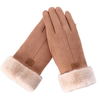 Coco Pelzige Handschuhe | Schöne warme Handschuhe