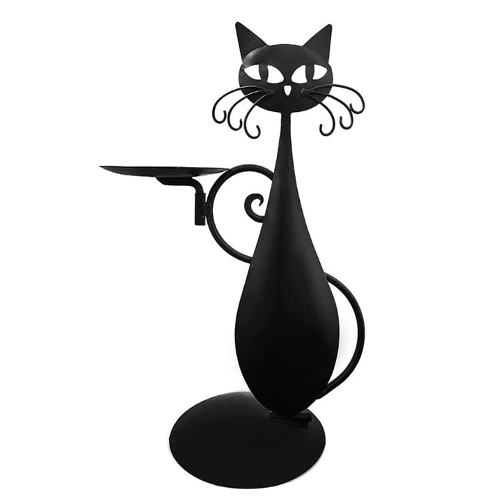 Candle Holder "Black Cat" | Add a Touch of Mysticism to Your Interior