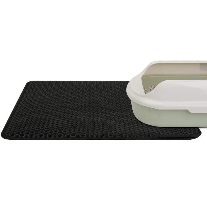 NonSlipPurrfect | Keep your floor clean and dry with this practical cat litter mat!