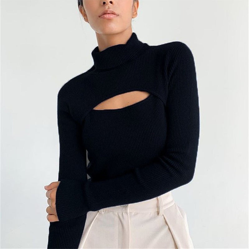 IndiaShirt I Pullover with Slit for Women