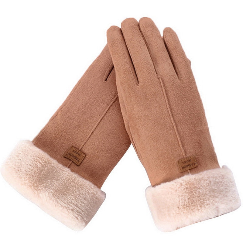 Coco Pelzige Handschuhe | Schöne warme Handschuhe