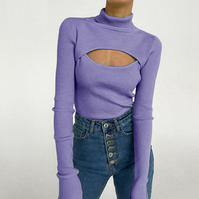 IndiaShirt I Pullover with Slit for Women