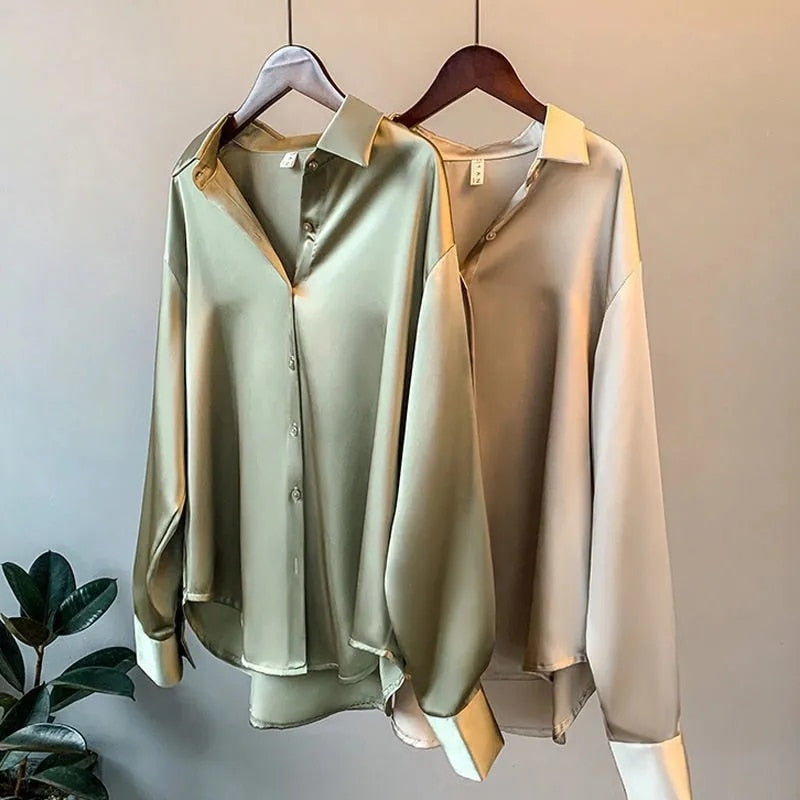 MyrasBlusa I Blusa de seda para mujeres