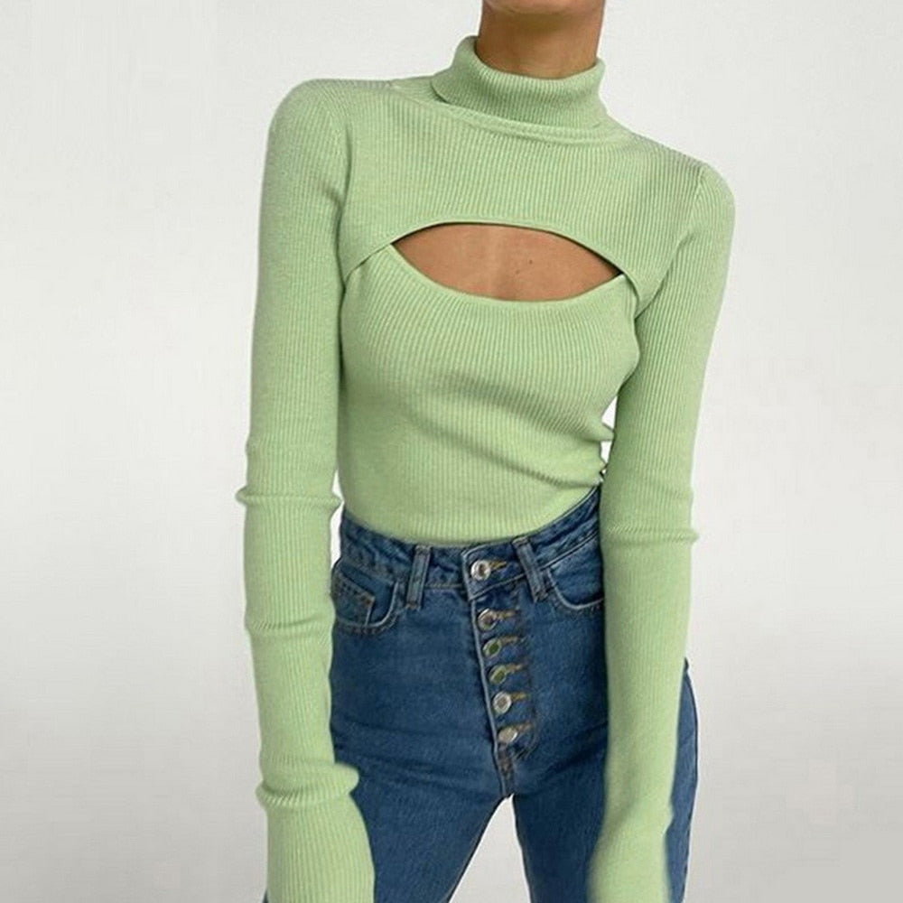 IndiaShirt I Pullover with Slit for Women