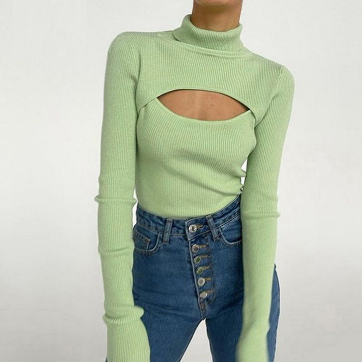 IndiaShirt I Pullover with Slit for Women
