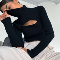 IndiaShirt I Pullover with Slit for Women