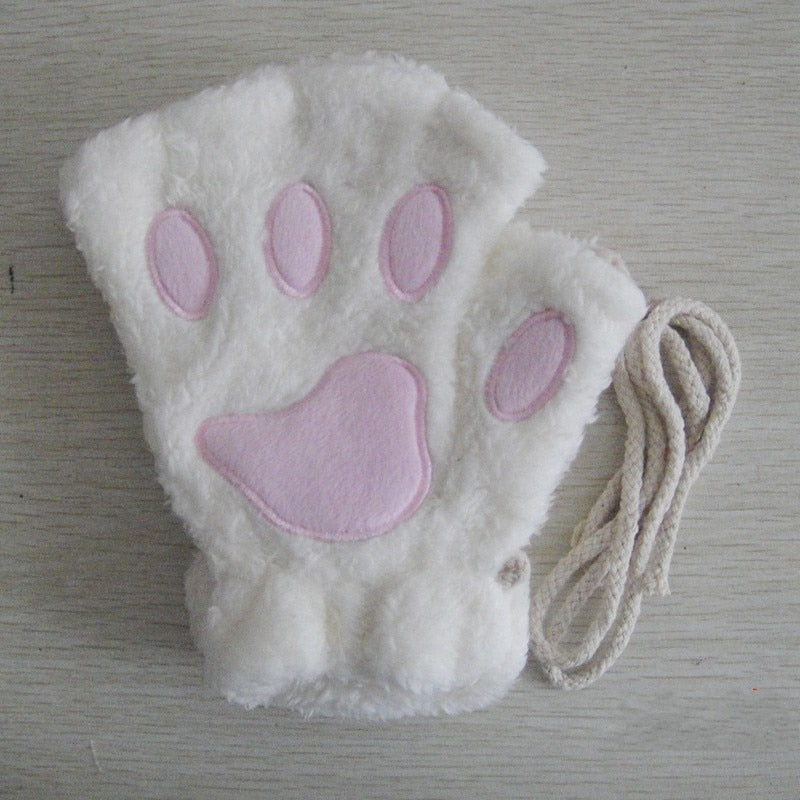 Guantes Kitty | Guantes sin dedos adorables