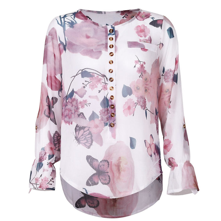 Fay Blumenbluse | Eine sommerliche und fröhliche Bluse für Damen