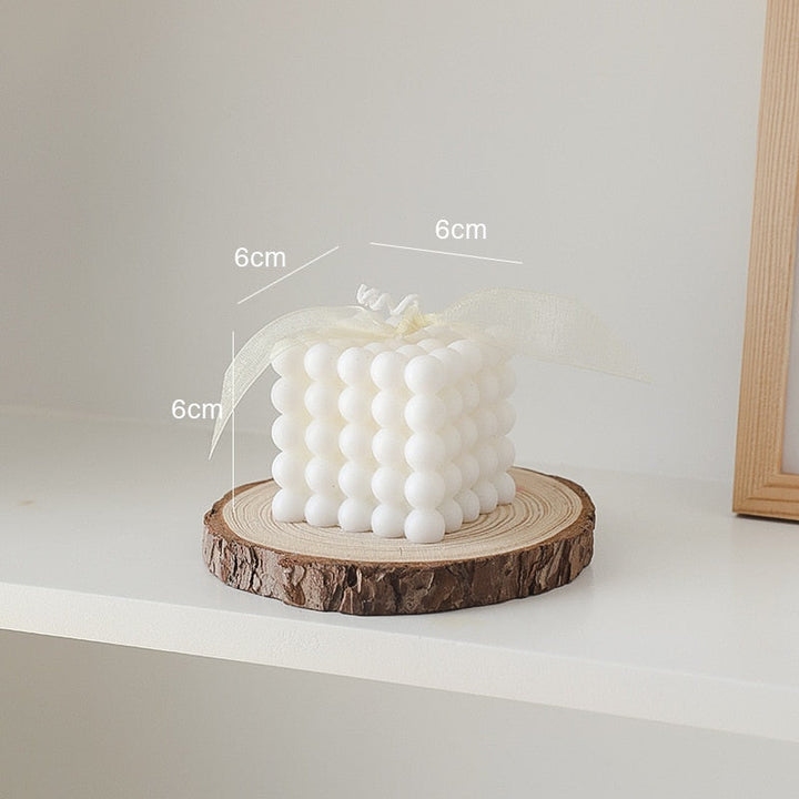BubbleGlow Kerze | Vervollständigen Sie Ihr Interieur mit dieser schönen und trendigen Kerze