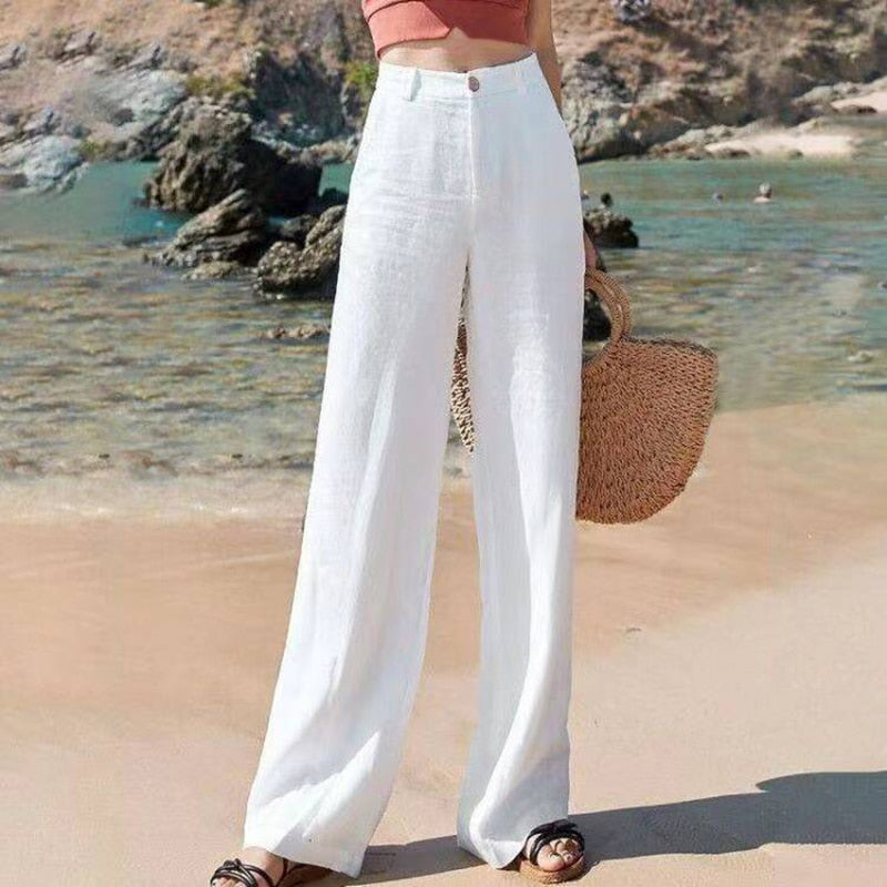 Diana Women's Pants | Classic Wide-Leg Pants