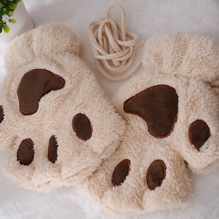 Guantes Kitty | Guantes sin dedos adorables