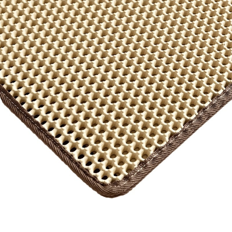 NonSlipPurrfect | Keep your floor clean and dry with this practical cat litter mat!