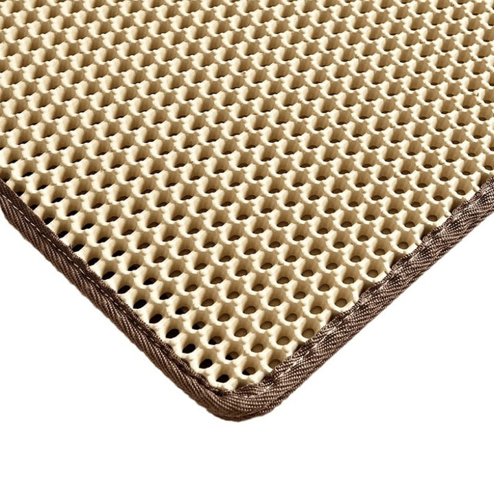 NonSlipPurrfect | Keep your floor clean and dry with this practical cat litter mat!