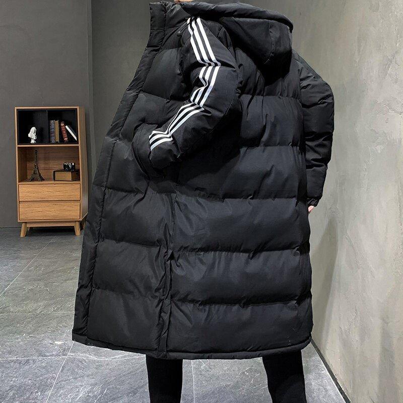 Calvin Winterjacke | Langes Modell mit Kapuze