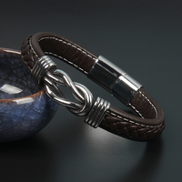 Infinity Bracelet | Leather Knot Bracelet