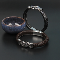 Infinity Bracelet | Leather Knot Bracelet
