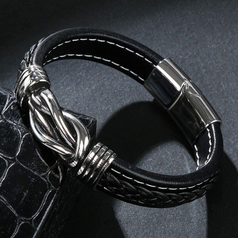 Infinity Bracelet | Leather Knot Bracelet