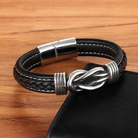 Infinity Bracelet | Leather Knot Bracelet