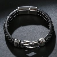 Infinity Bracelet | Leather Knot Bracelet