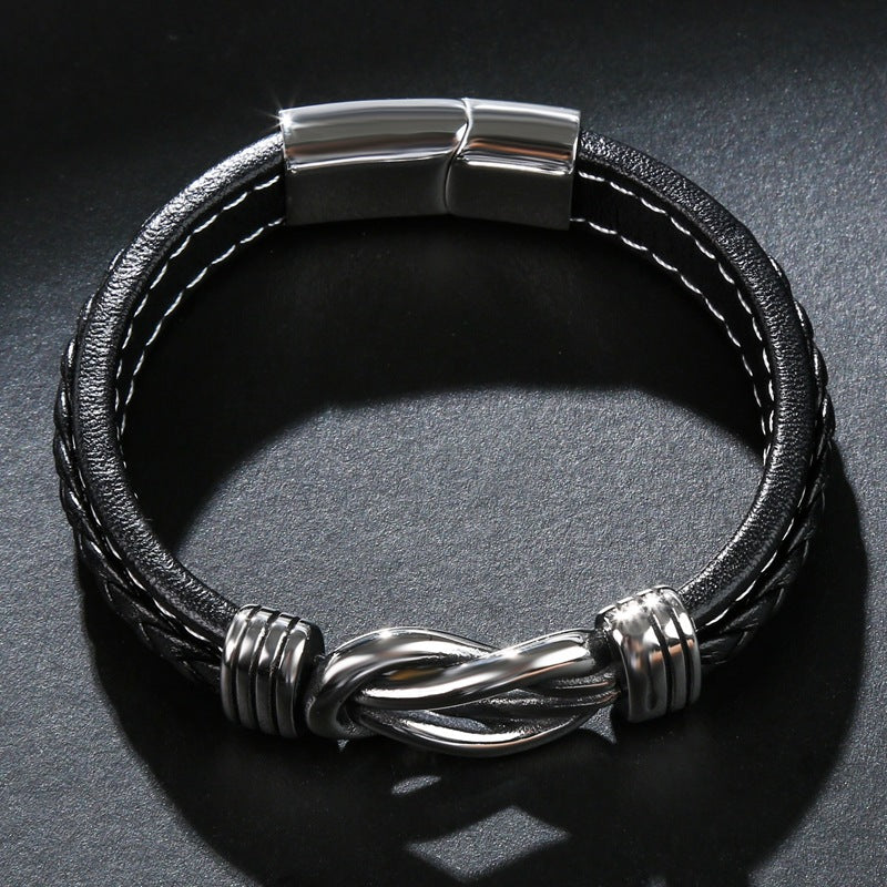 Infinity Bracelet | Leather Knot Bracelet