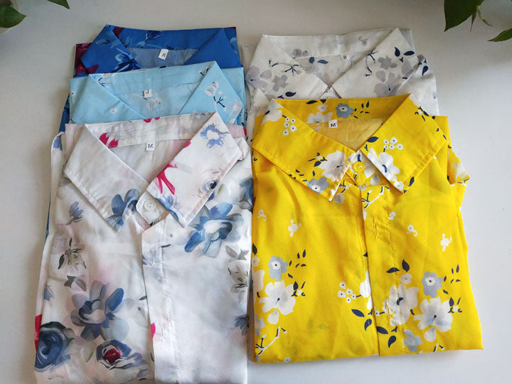 Fay Blumenbluse | Eine sommerliche und fröhliche Bluse für Damen