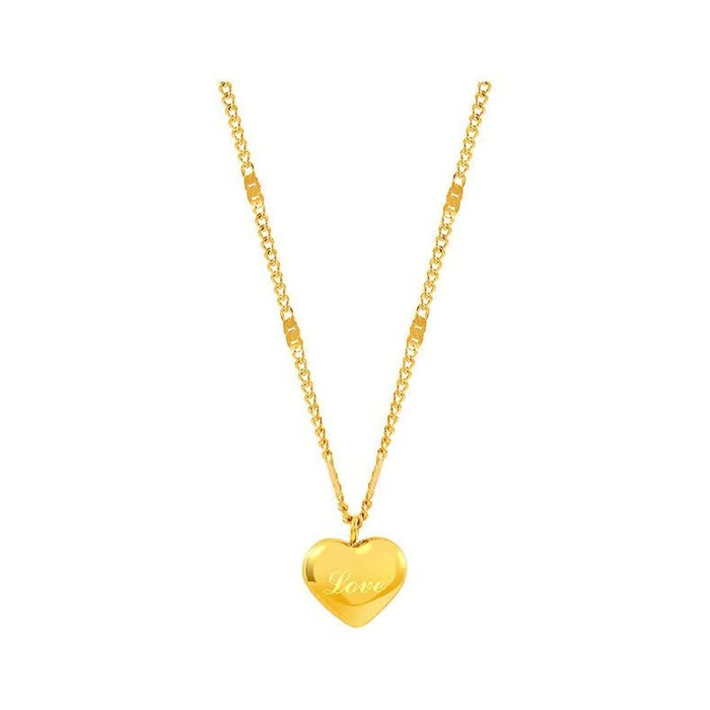 GoldenHeart | Elegant halskjede for kvinner