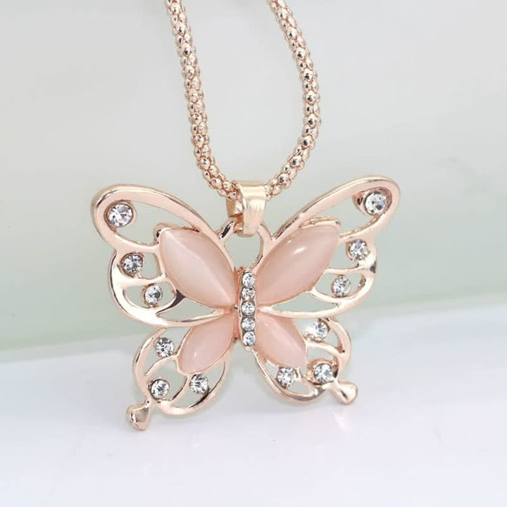 ClassyNecklace | Schmetterling Halskette für Frauen - Fiadora