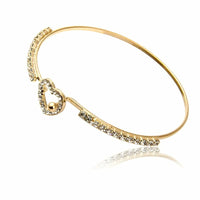 Golden Love Bracelet with Charm