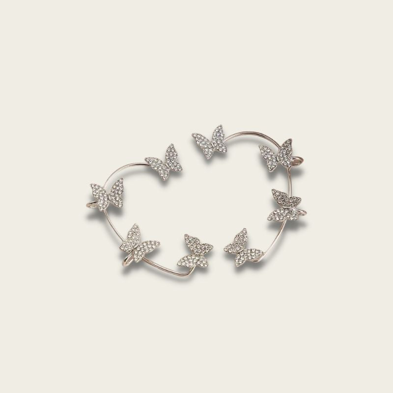 Crystal Butterfly Earring